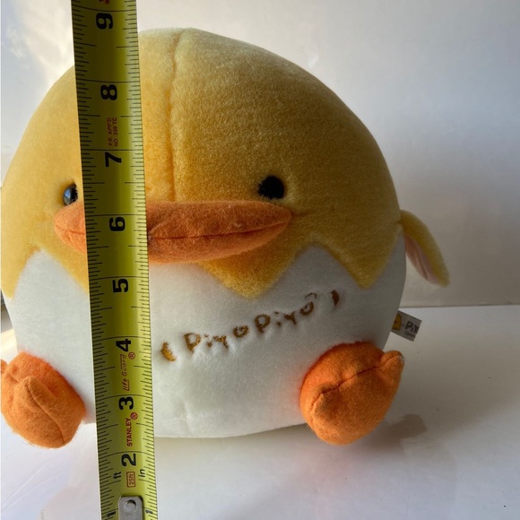 Piyo piyo 9” plush official duck just hatched from egg japanese doll - Picture 7 of 8